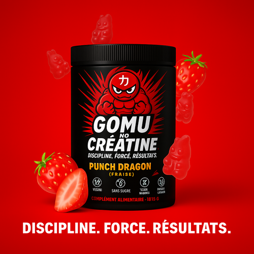 DRAGON PUNCH– Gummies à la Créatine Goût Fraise