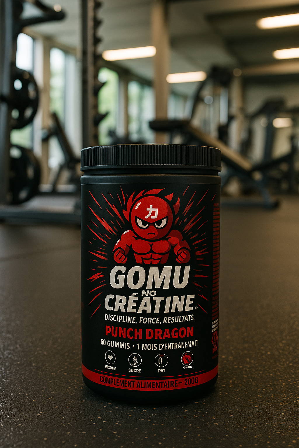 DRAGON PUNCH– Gummies à la Créatine Goût Fraise